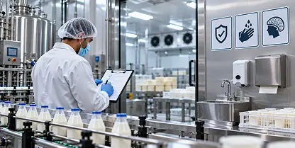 Frozen dairy hygiene control