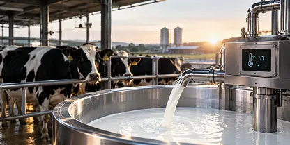Frozen dairy refrigeration