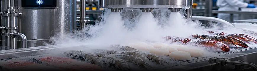  Fisheries & Seafood Refrigeration Solutions ,Cryogenic Freezing