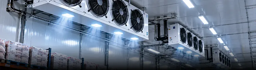 poultryCeiling-mounted industrial evaporators