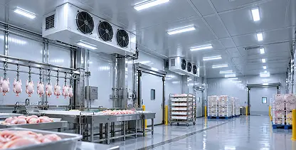 poultryHigh energy refrigeration demand