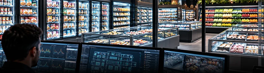 Digital refrigeration monitoring and control dashboard